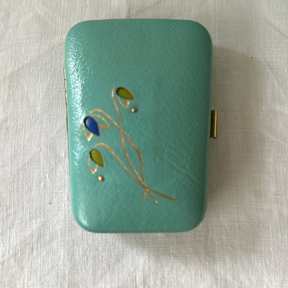 Vintage genuine leather wallet and key holder by Princess Gardner - Picture 2 of 7